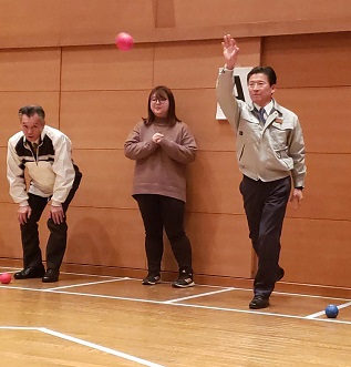 写真：みどり市ボッチャ講習会