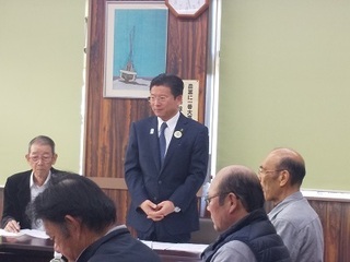 写真：大間々用水土地改良区理事会