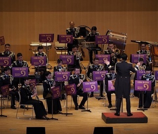 写真：陸上自衛隊第12音楽隊演奏会動画配信