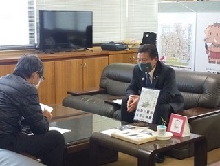 写真：上毛新聞インタビュー