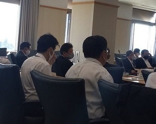 写真：群馬県東部水道企業団正副企業長会議及び議会定例会