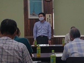写真：令和2年度大間々用水土地改良区理事会