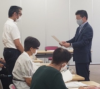 写真：令和2年度第1回みどり市男女共同参画審議会