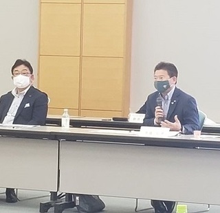 写真：群馬県新・総合計画「ビジョン」策定に係る桐生みどり地域別懇談会