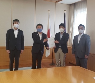 写真：山本群馬県知事訪問