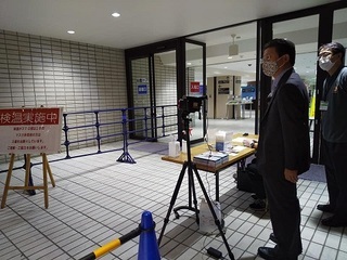 写真：桐生ボート視察&激励