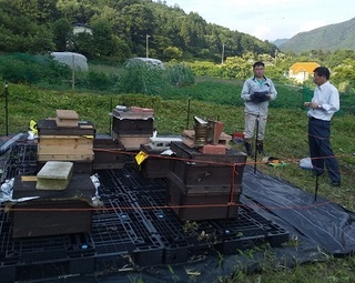 写真：地域おこし協力隊(齋藤隊員)激励その（5）