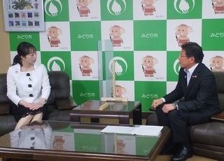 写真：群馬テレビ収録