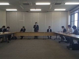 写真：第26回新型コロナウイルス感染症対策本部会議