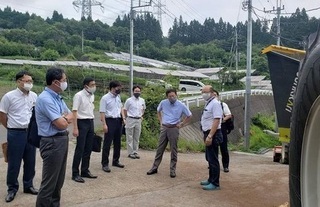 写真：東吾妻町の木質バイオマス視察