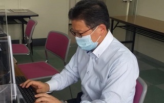 写真：マイナポイントの予約・申込の特設窓口開設