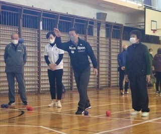 写真：みどり市ユニバーサルボッチャ協会・ボッチャ大会