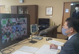 写真：全国市長会理事・評議員合同会議
