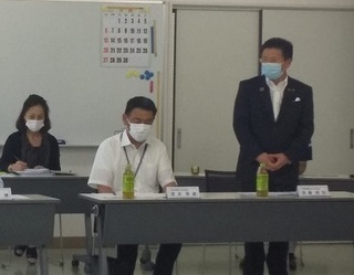 写真：第2回藪塚台地土地改良区理事会