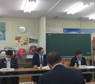 写真：わたらせ渓谷鐵道取第136回締役会