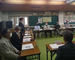 写真：みどり市社会福祉協議会理事会