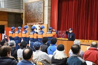 写真：みどり市防災訓練