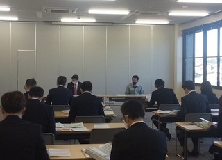 写真：令和4年度当初予算市長査定