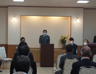 写真：群馬県宅地建物取引業協会桐生支部新年賀詞交換会