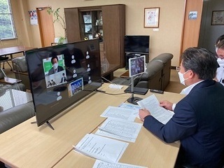 写真：令和4年度関東直轄河川・砂防関係期成同盟会および国土交通省意見交換会