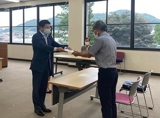 写真：民生委員児童委員感謝状贈呈式及び委嘱状伝達式