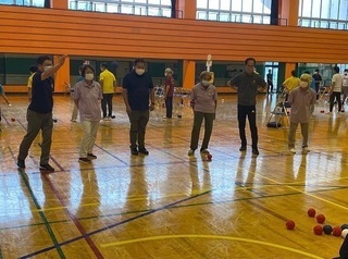 写真：令和4年度第2回みどり市ボッチャ交流大会に参加しました