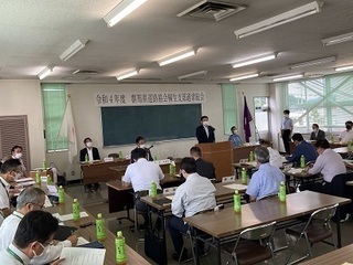 写真：令和4年度群馬県道路協会桐生支部役員会及び通常総会