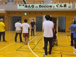 写真：「第1回みんなdeボッチャinぐんま」交流大会