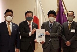写真：太田藪塚インターチェンジアクセス道路整備促進協議会要望活動