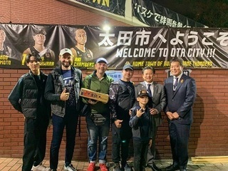 写真：群馬クレインサンダーズを応援！