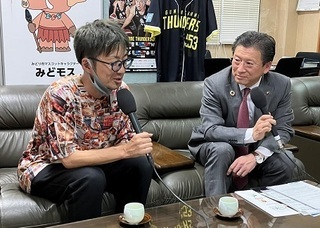 写真：FM：GUNMA「ぐんまSDGsリポート」に出演