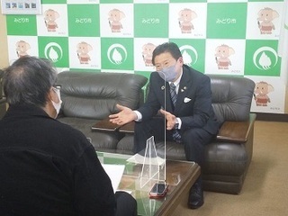 写真：上毛新聞インタビュー