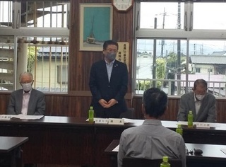 写真：大間々用水土地改良区理事会