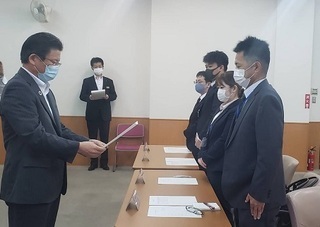 写真：みどり市地域おこし協力隊任命式