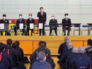 写真：第8回東の風中学生剣道大会