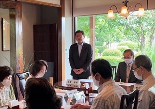 写真：みどり市地区赤十字有効会定例総会