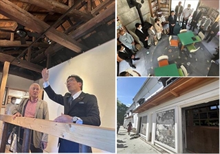 写真：「新宇商店Next100 Project」完成内覧会に出席