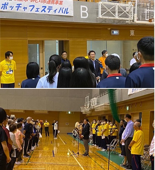 写真：令和5年度桐生市・みどり市連携ボッチャフェスティバル