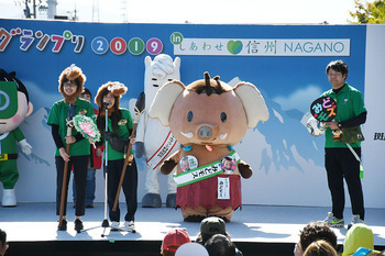 写真：ゆるキャラグランプリステージPR