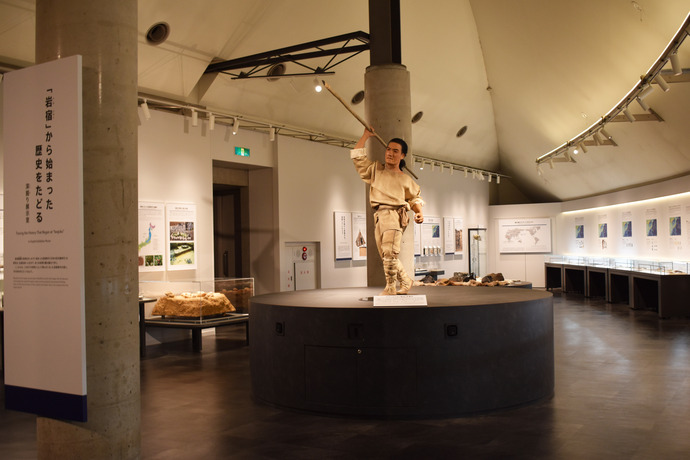 深掘り展示室の様子
