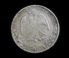 写真:メキシコ1ドル銀貨