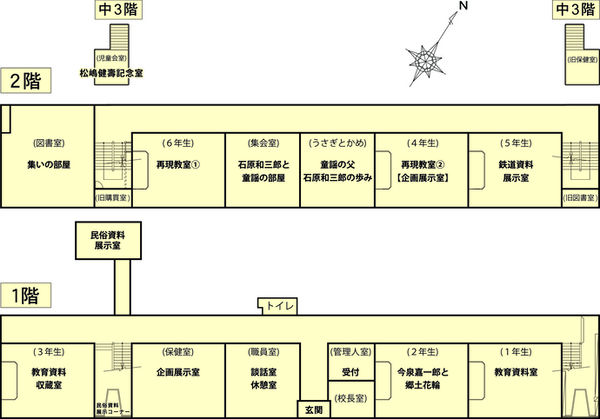 画像：施設平面図