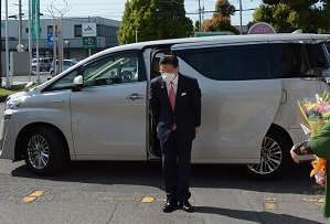 写真：須藤市長登庁式1