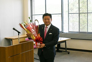 写真：須藤市長登庁式8