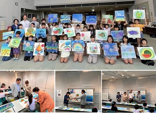 写真：荒木千恵子先生のパステル画教室