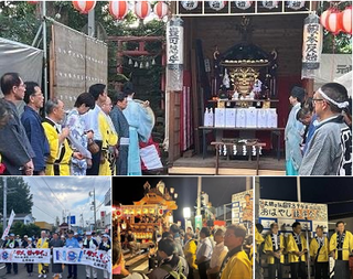 写真：大間々祇園祭り第1日目
