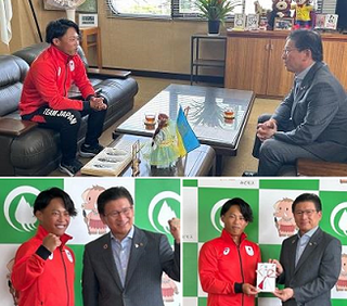 写真：みどり市地域おこし協力隊宮内隊員がクリケットでアジア競技大会出場！