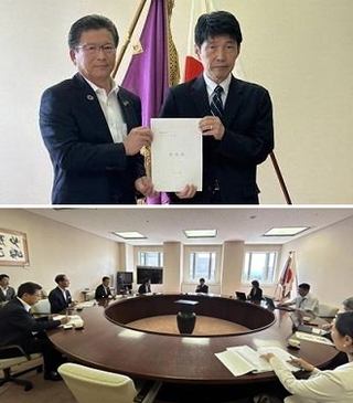 写真：令和6年度群馬県予算に対する要望を行いました