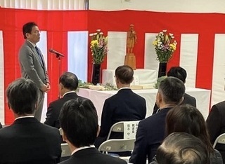 写真：令和5年度岡上景能公顕彰祭式典