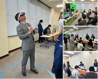 写真：NTT東日本群馬支店様によるみどり市職員DX体験会